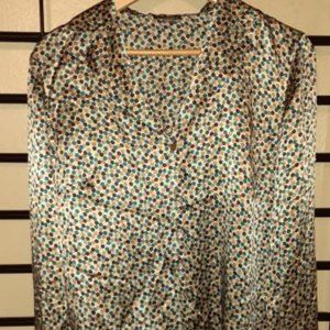 size 8 silk blouse